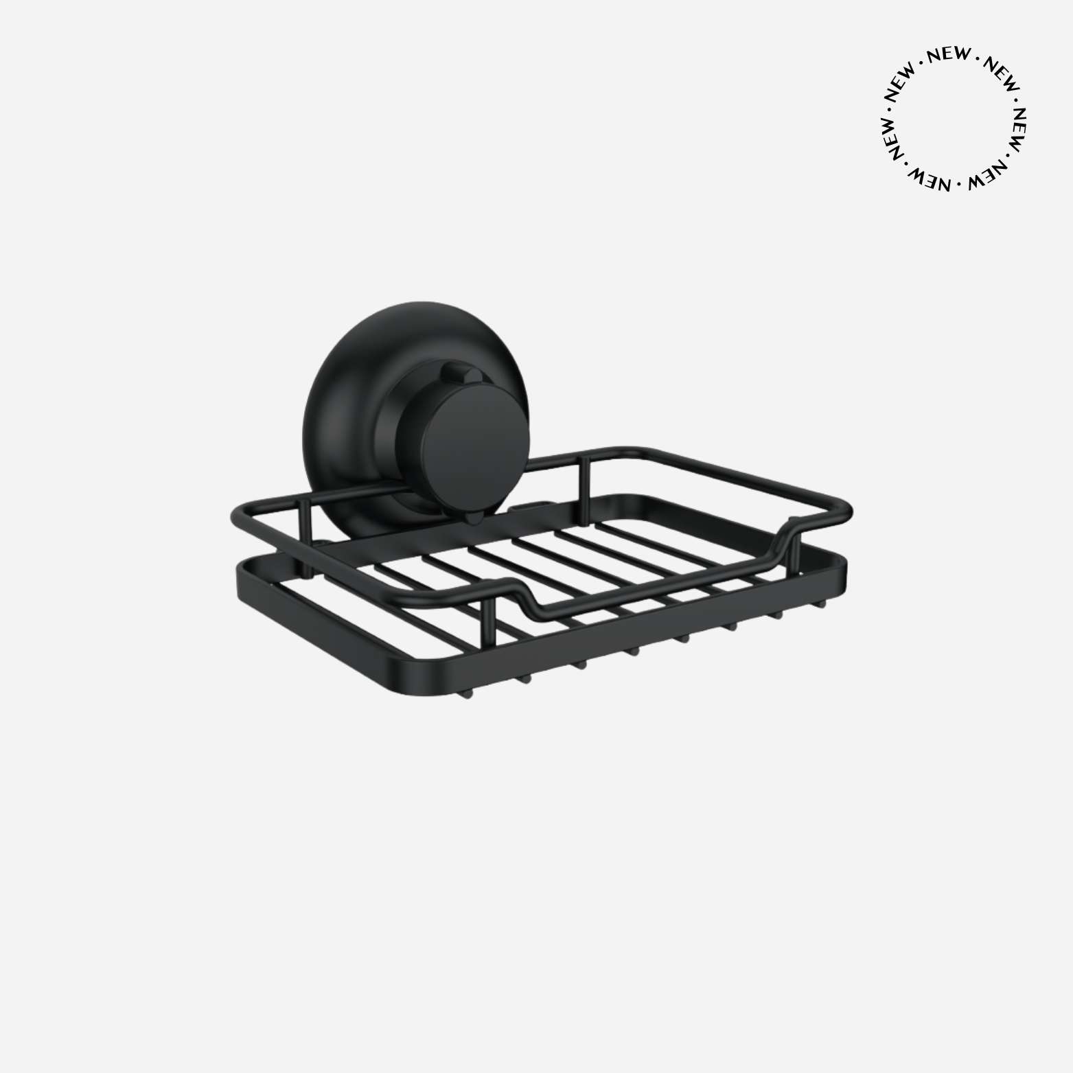 ROHA PORTE-SAVON À VENTOUSE CLASSIQUE