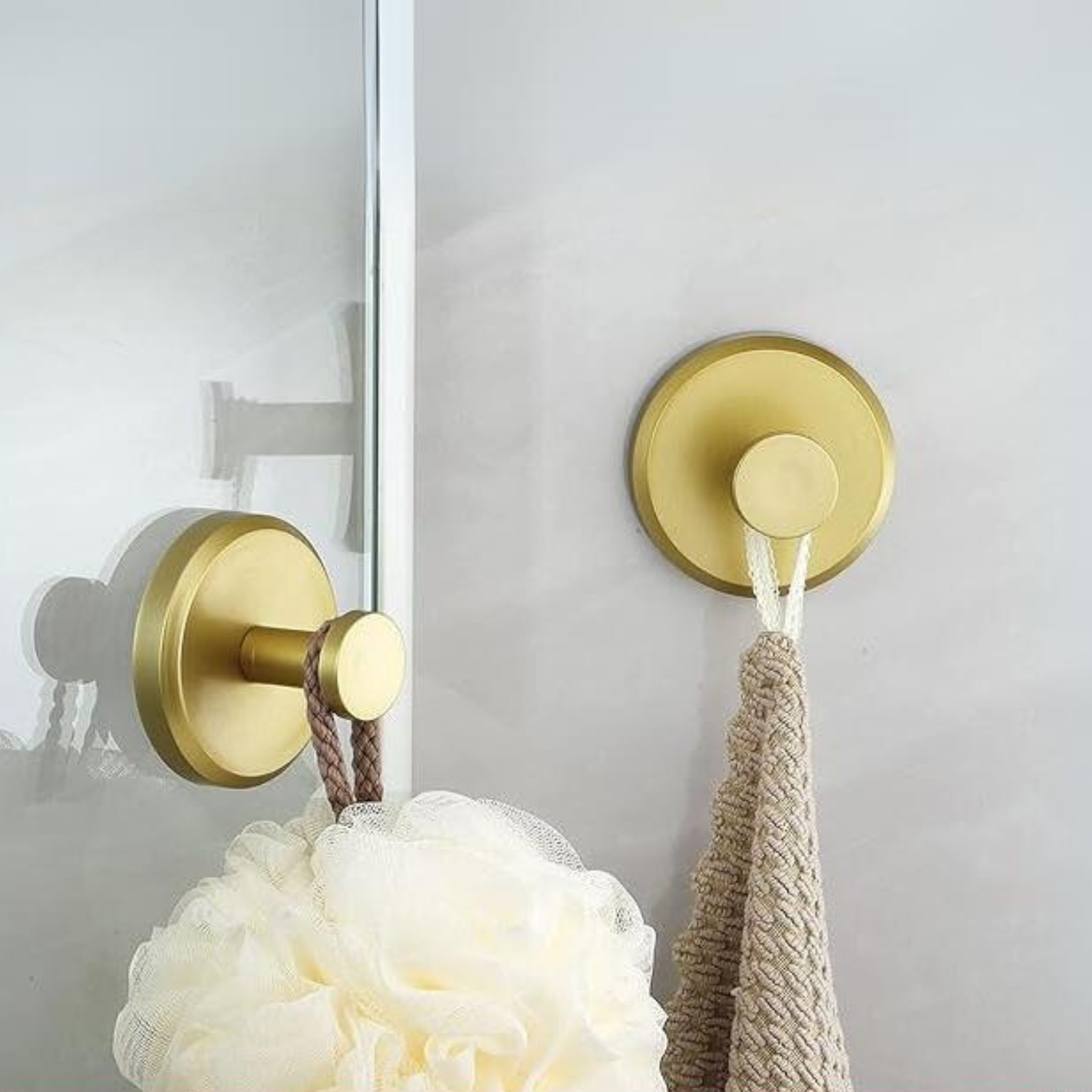 SUCTION HOOKS GOLD