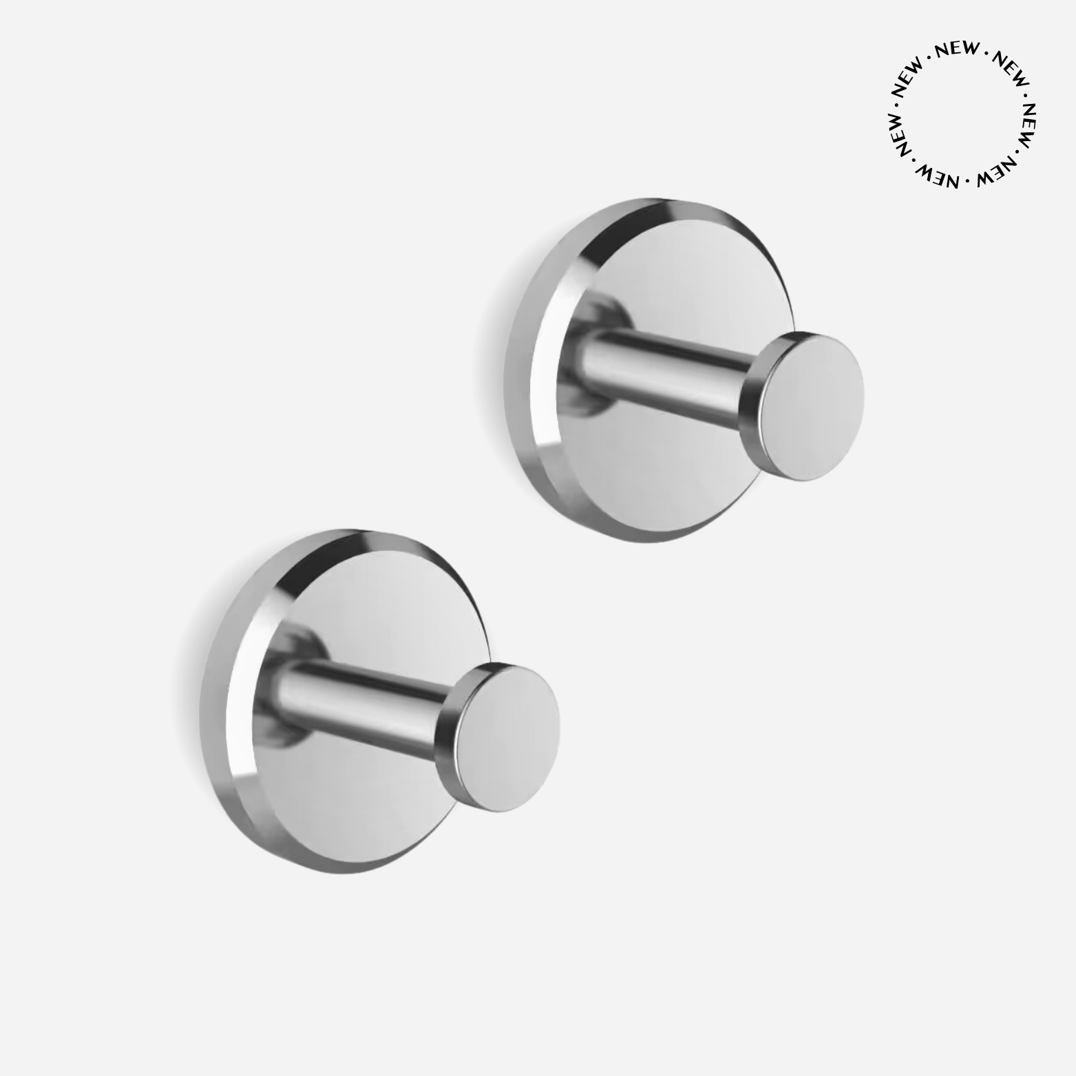 SUCTION HOOKS CHROME