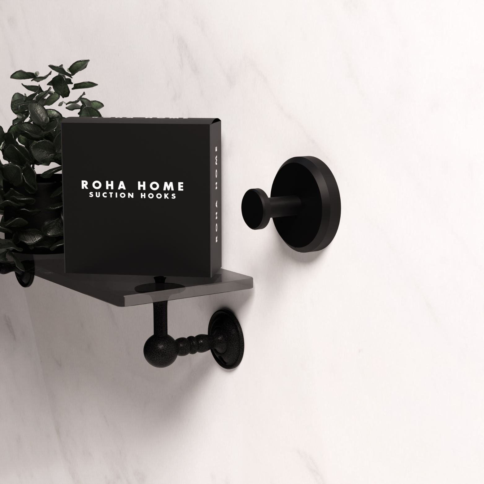 ROHA SUCTION HOOKS 4X