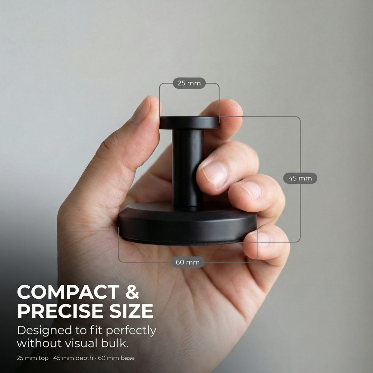 Compact & Precise Size